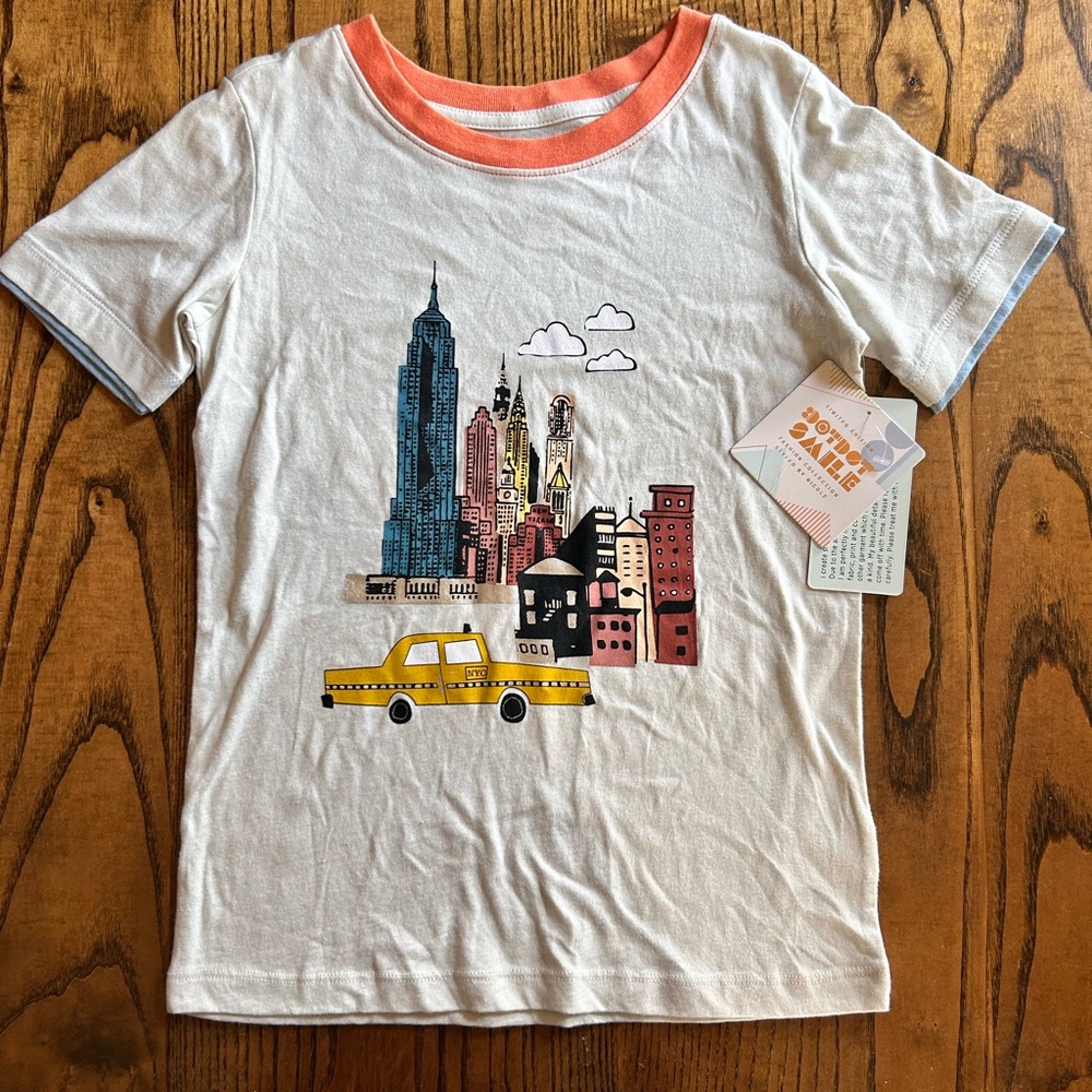 Dot Dot Smile NYC Cityscape Tee